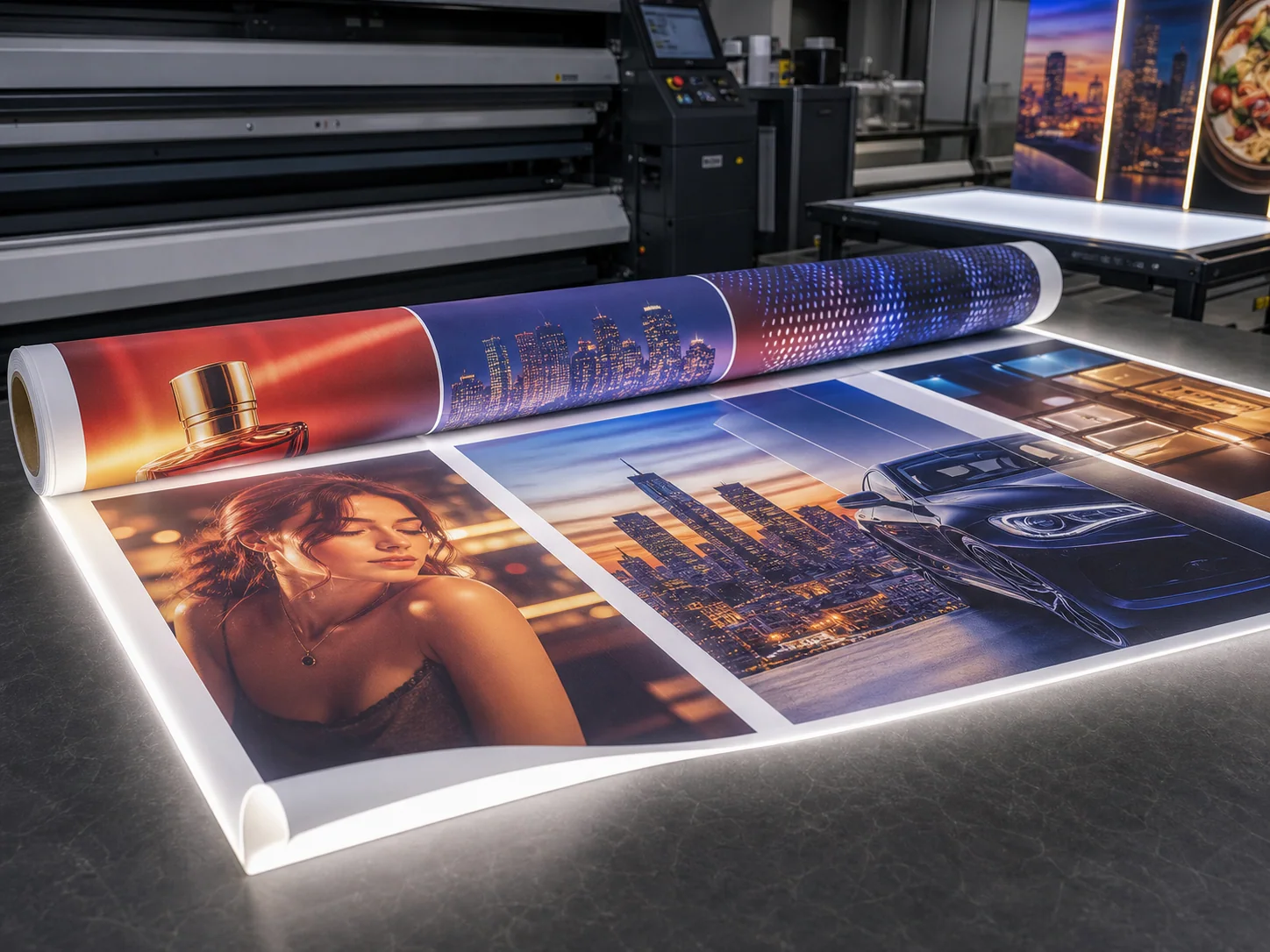 Backlit Vinil Baskı