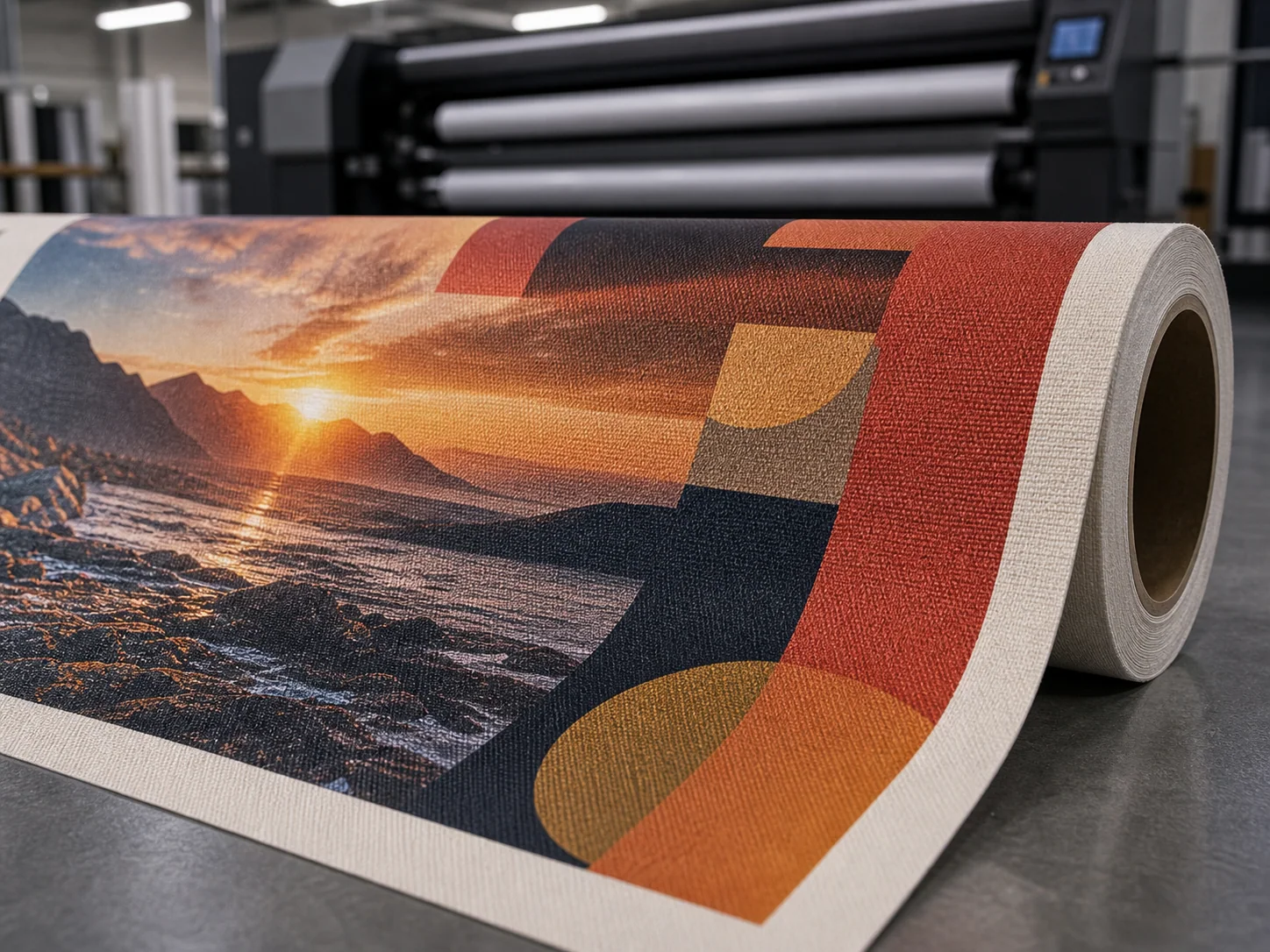 Canvas Solvent Baskı